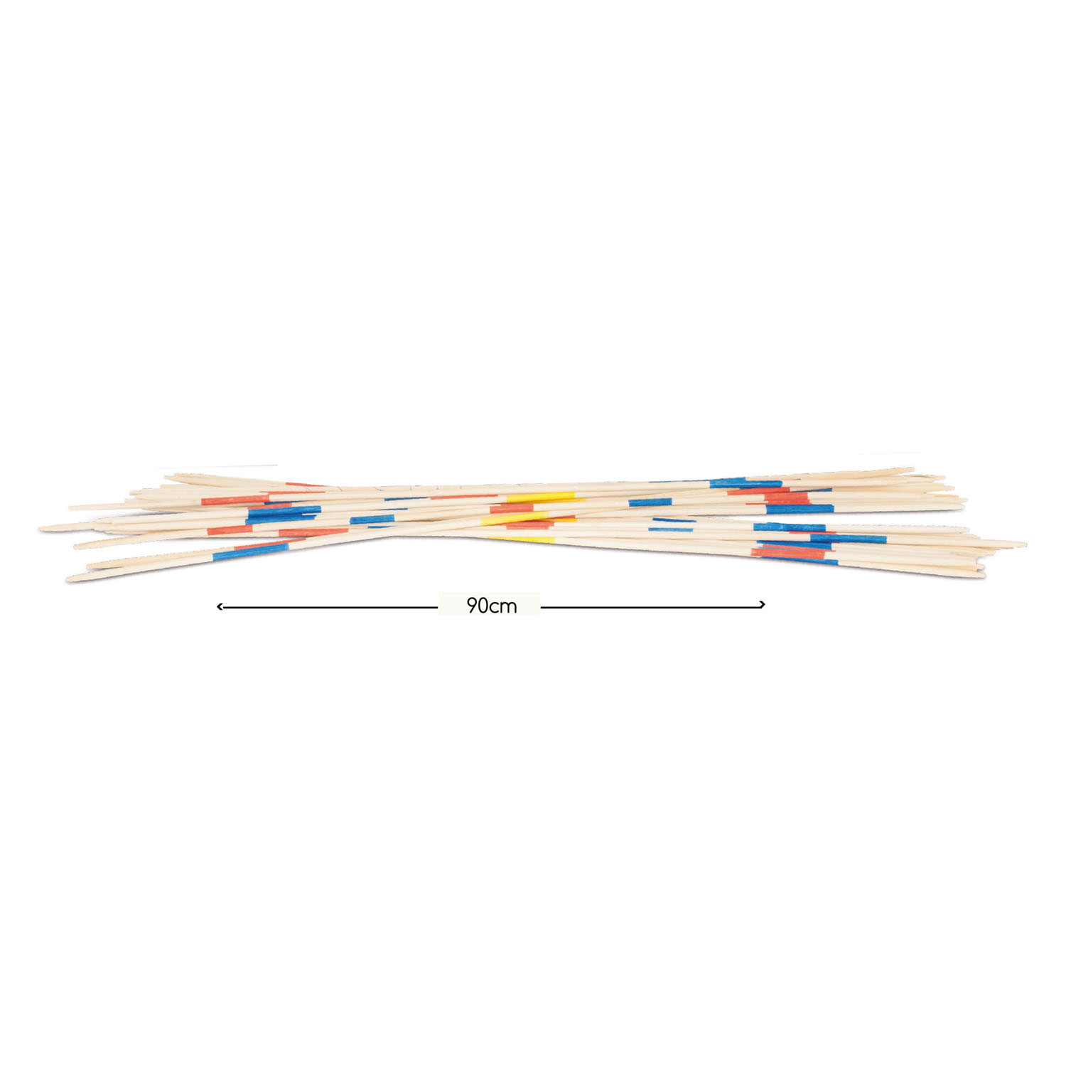 BS Toys Jeu en bois Mega Mikado, 90 pièces.