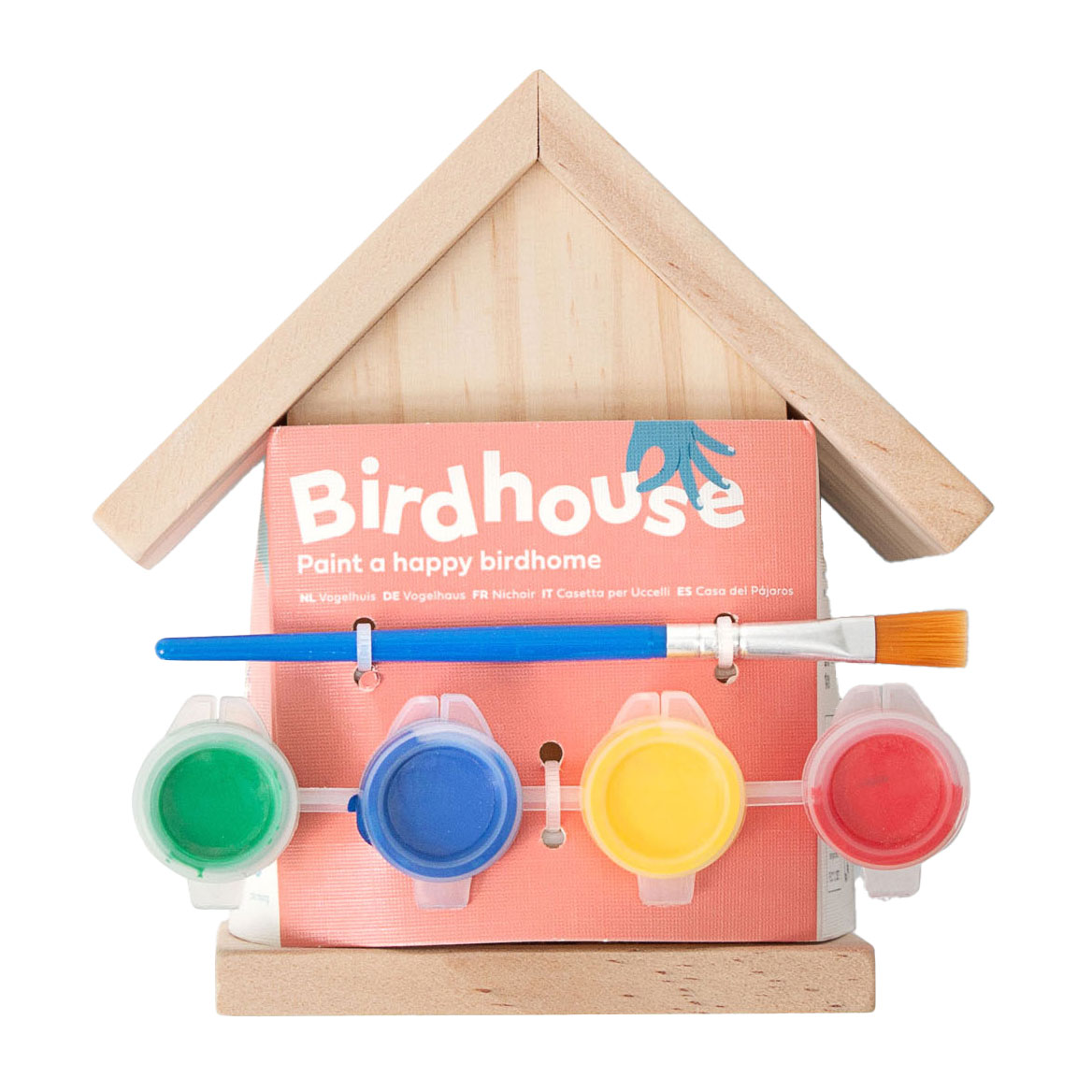 BS Toys Bauen Sie Ihr eigenes hölzernes Vogelhaus-Bauset