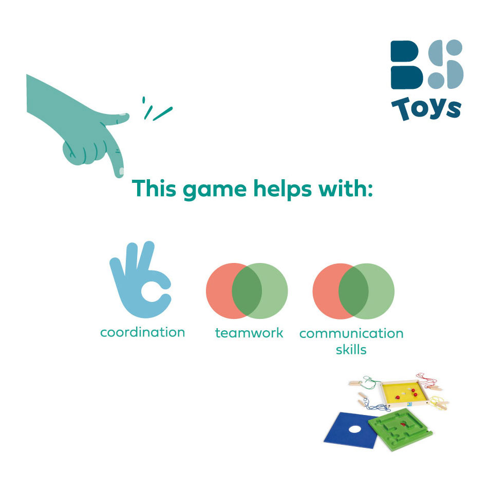 BS Toys Balance-Spielbälle aus Holz