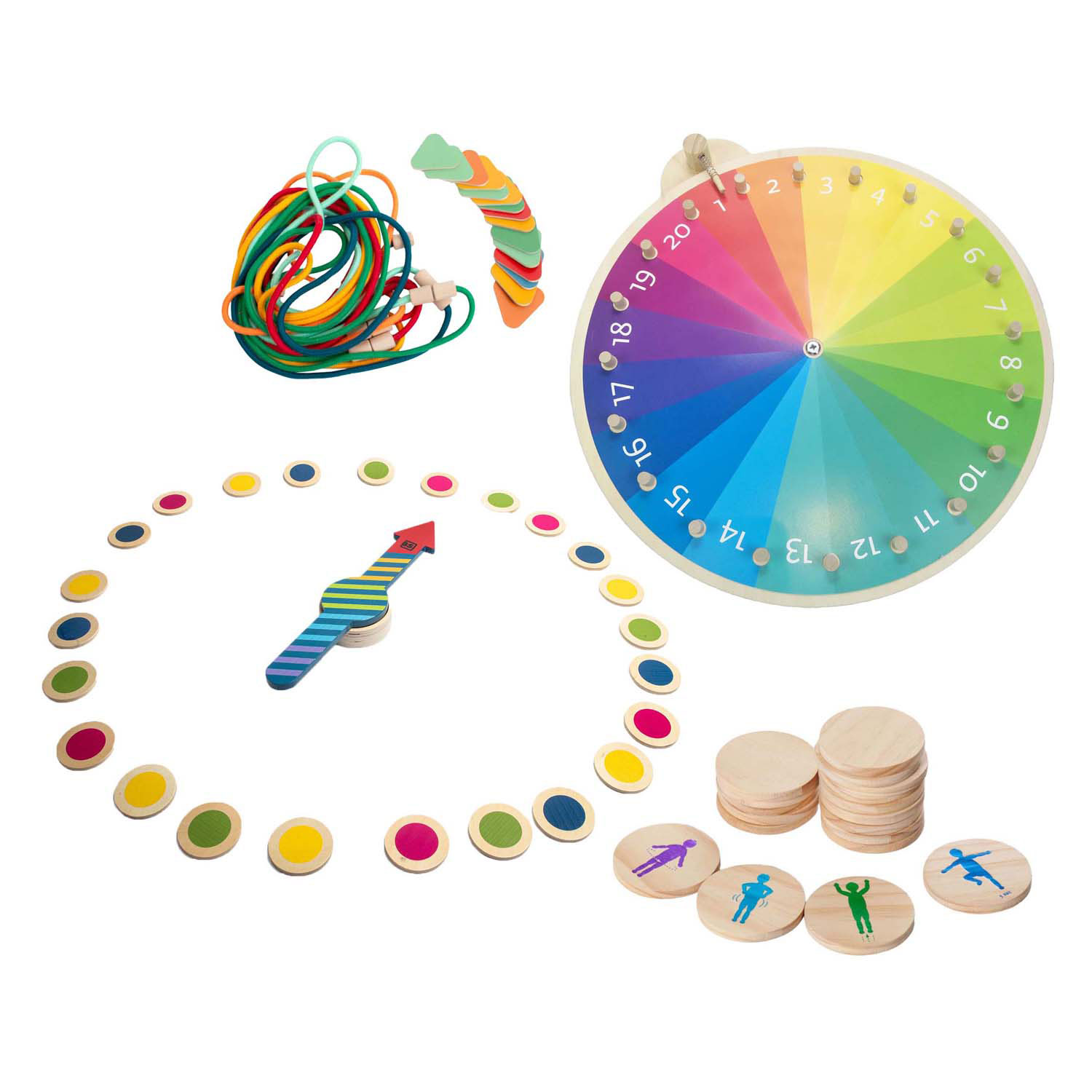 BS Toys Bewegingsspellen, 5dlg.