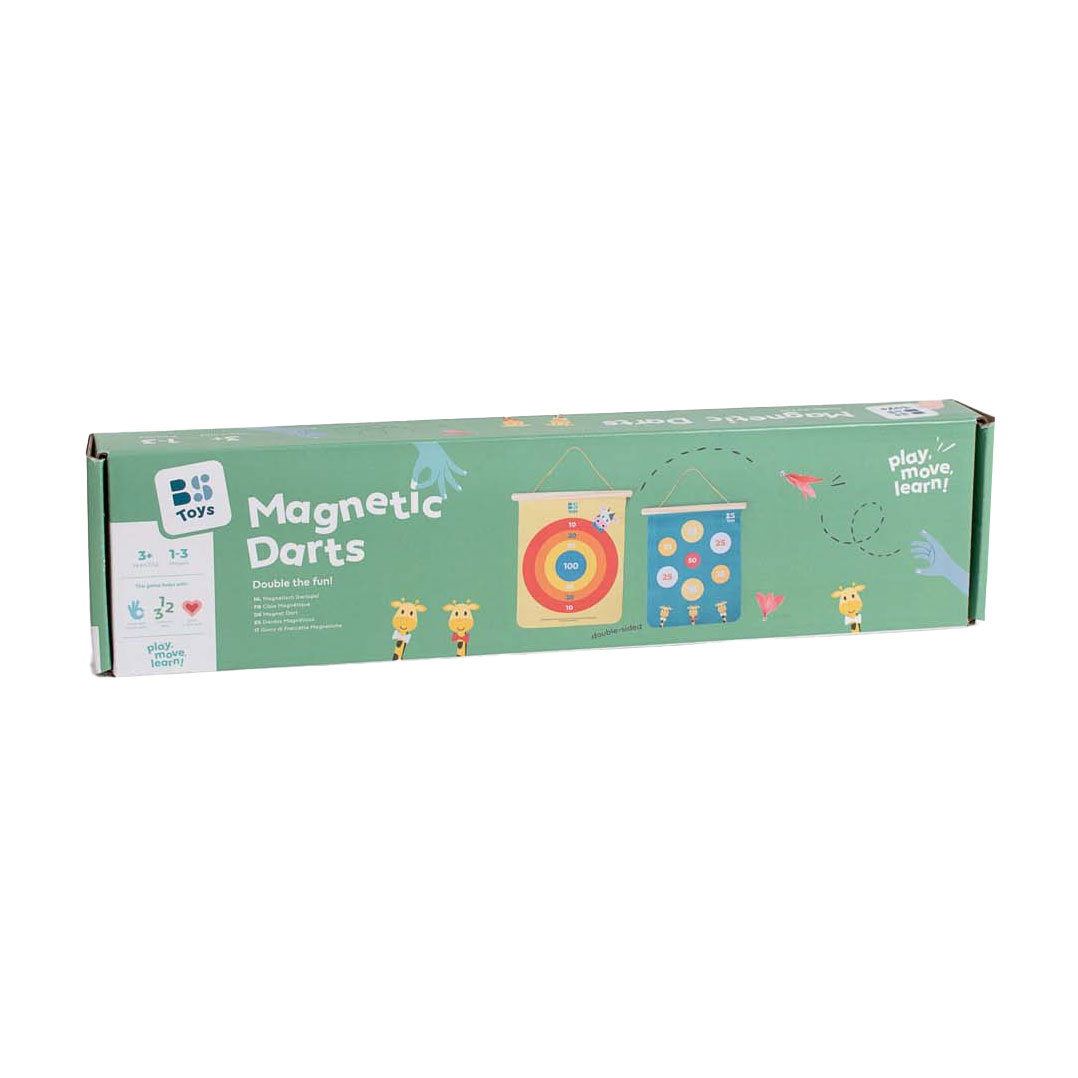 Jeu de fléchettes magnétiques BS Toys , 5 pièces.