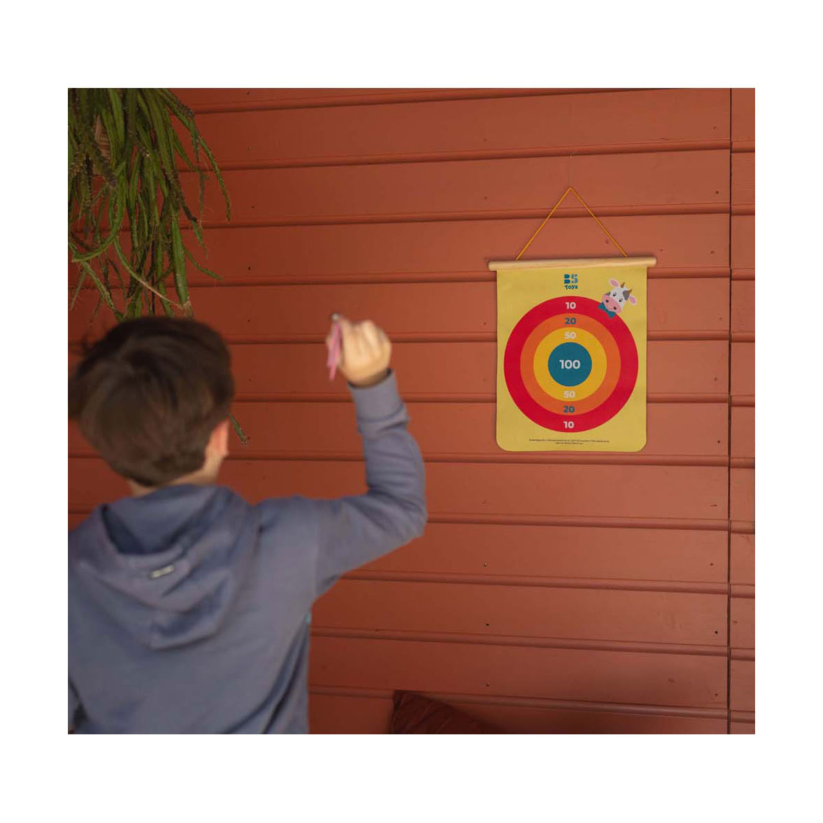 Jeu de fléchettes magnétiques BS Toys , 5 pièces.