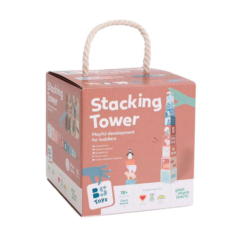 BS Toys Stapeltoren, 10dlg.