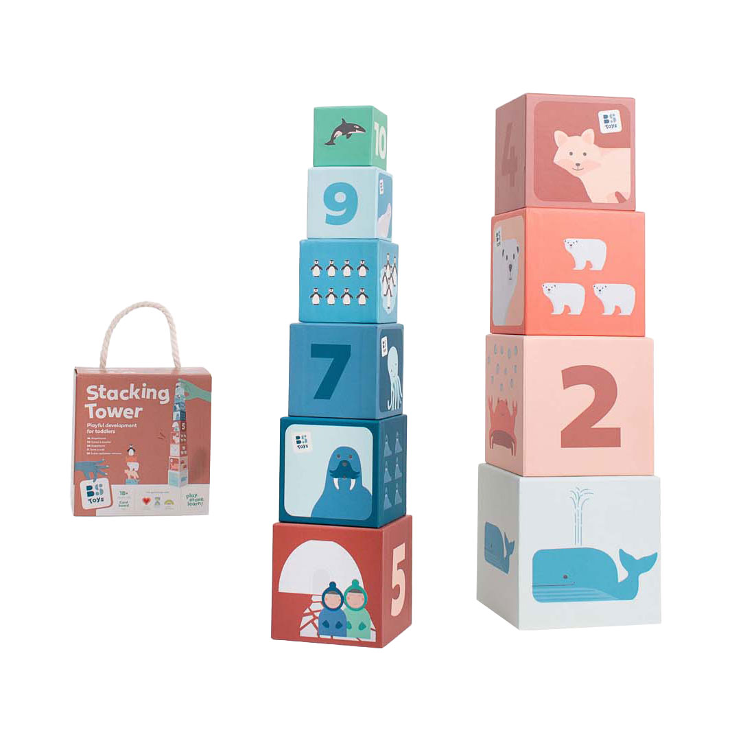 BS Toys Stapeltoren, 10dlg.