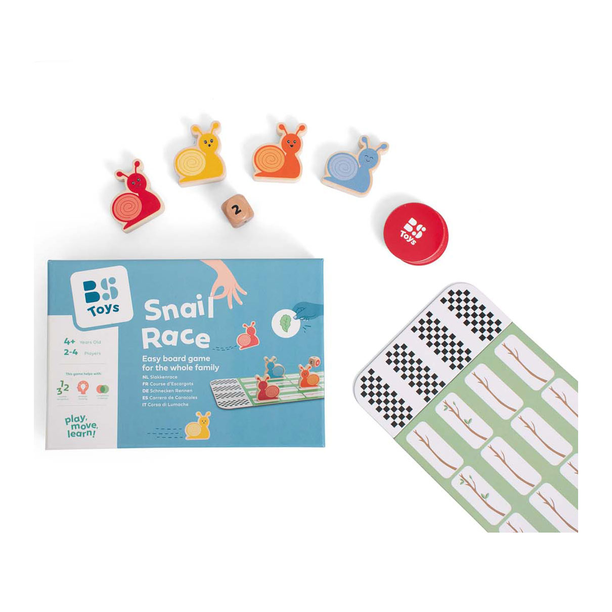 BS Toys Slakkenrace Bordspel