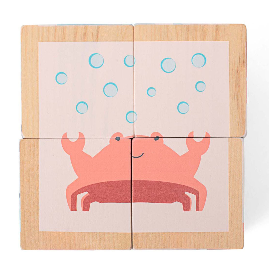 Puzzle en bois BS Toys , 4 pièces.