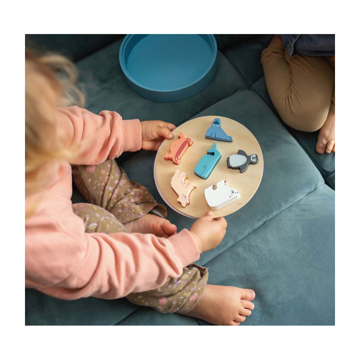 BS Toys Houten Vormenstoof, 6dlg.