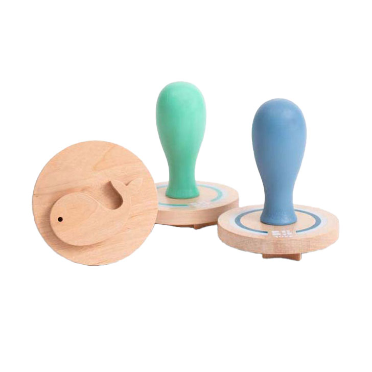 Tampons de sable en bois BS Toys , 3 pièces.