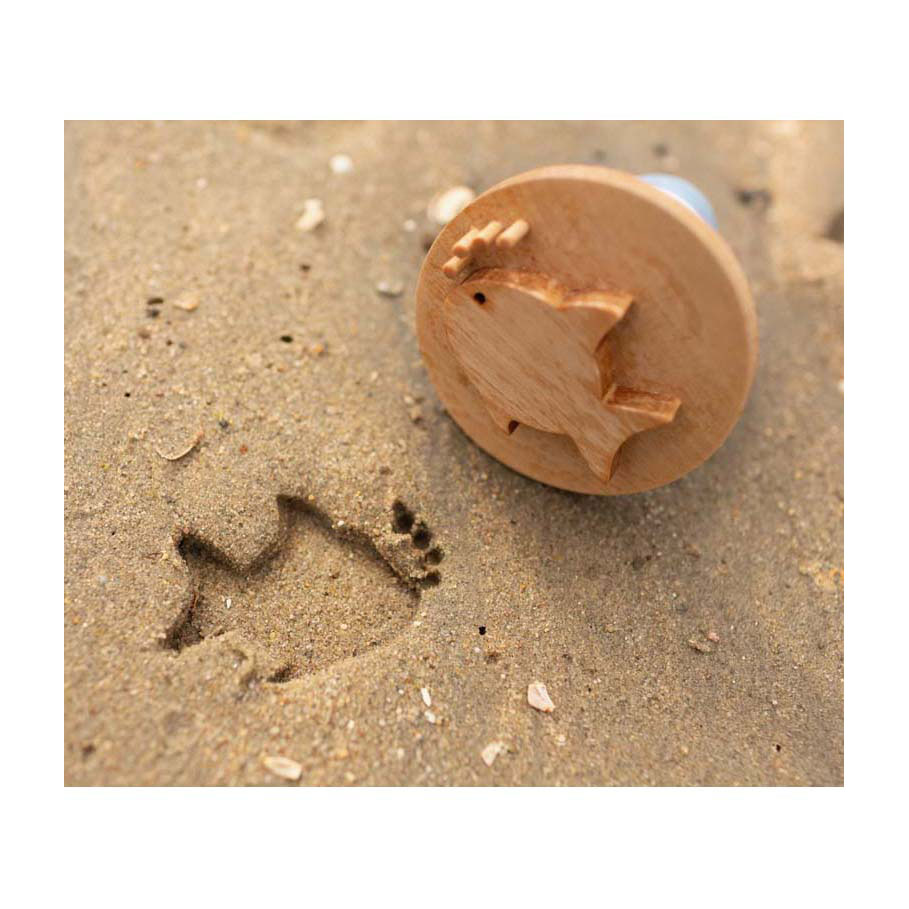 Tampons de sable en bois BS Toys , 3 pièces.