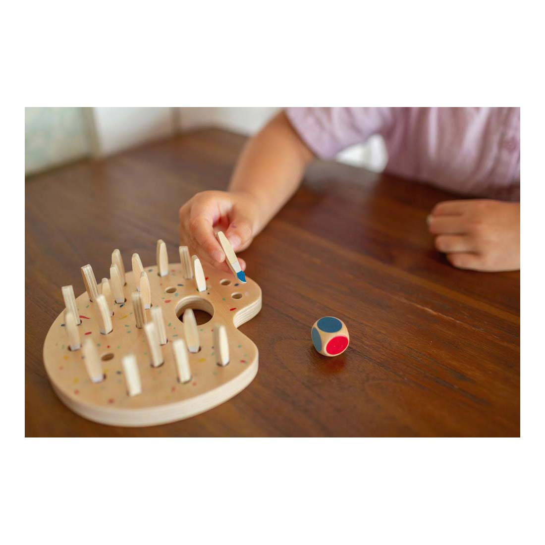 Pinceau en bois BS Toys Mémo