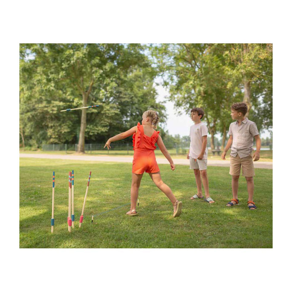 BS Toys Houten Speerwerpen, 6dlg.