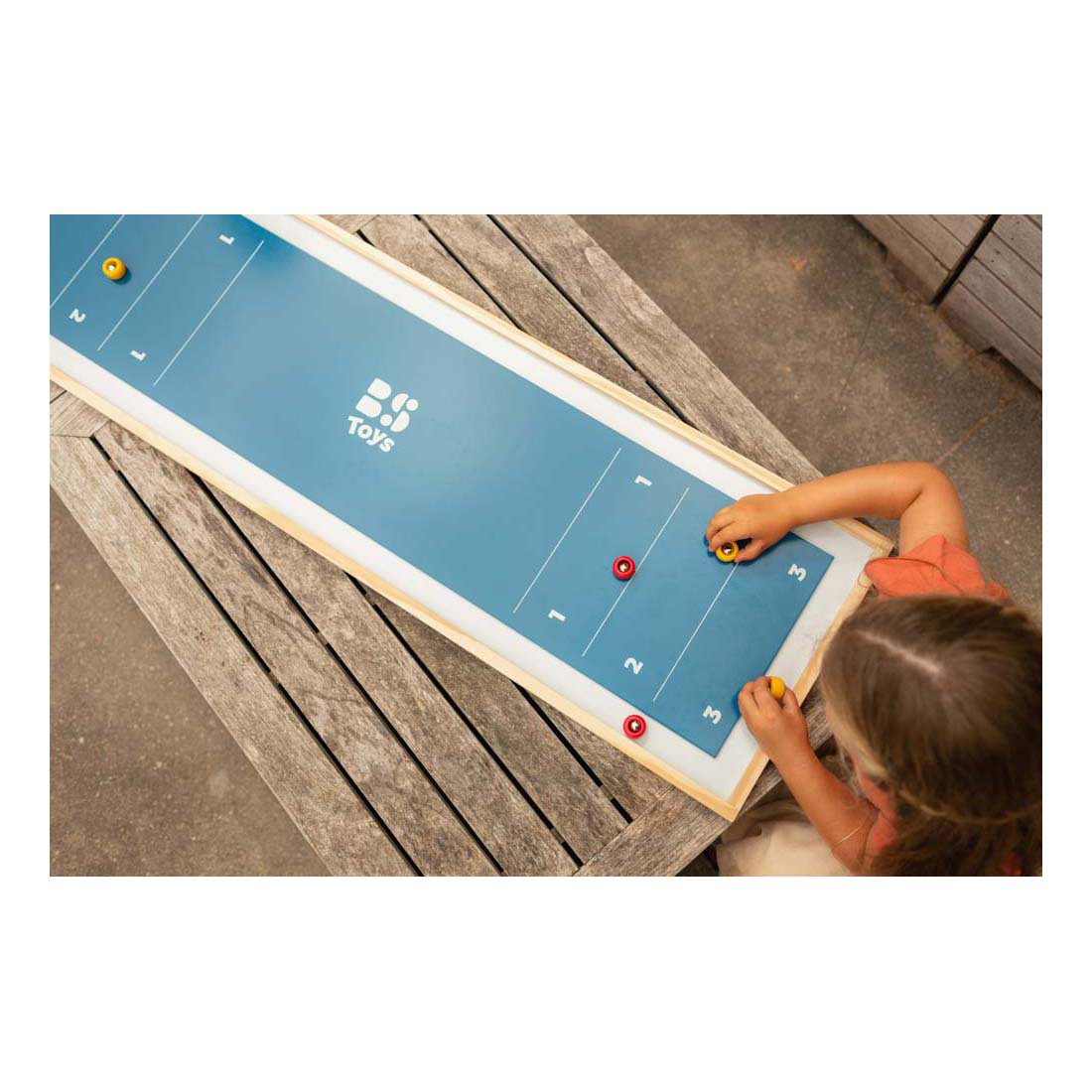 Shuffleboard met 8 Schijven - 2 Spelers