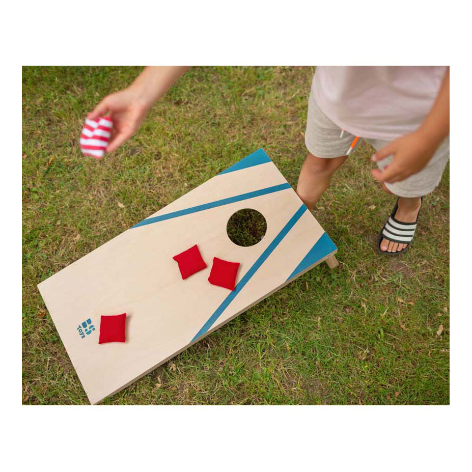 Jeu de lancer en bois BS Toys - 6 pièces.