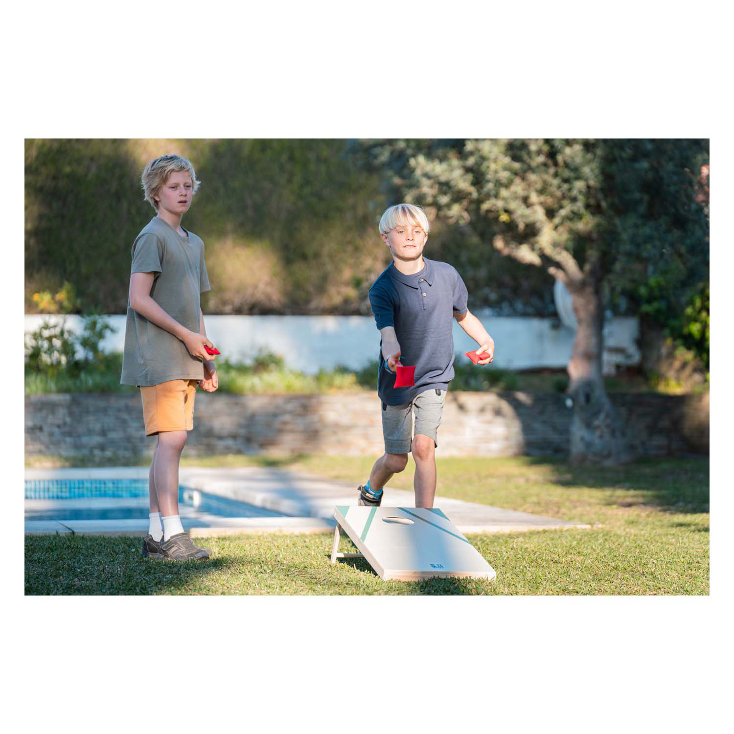 Jeu de lancer en bois BS Toys - 6 pièces.
