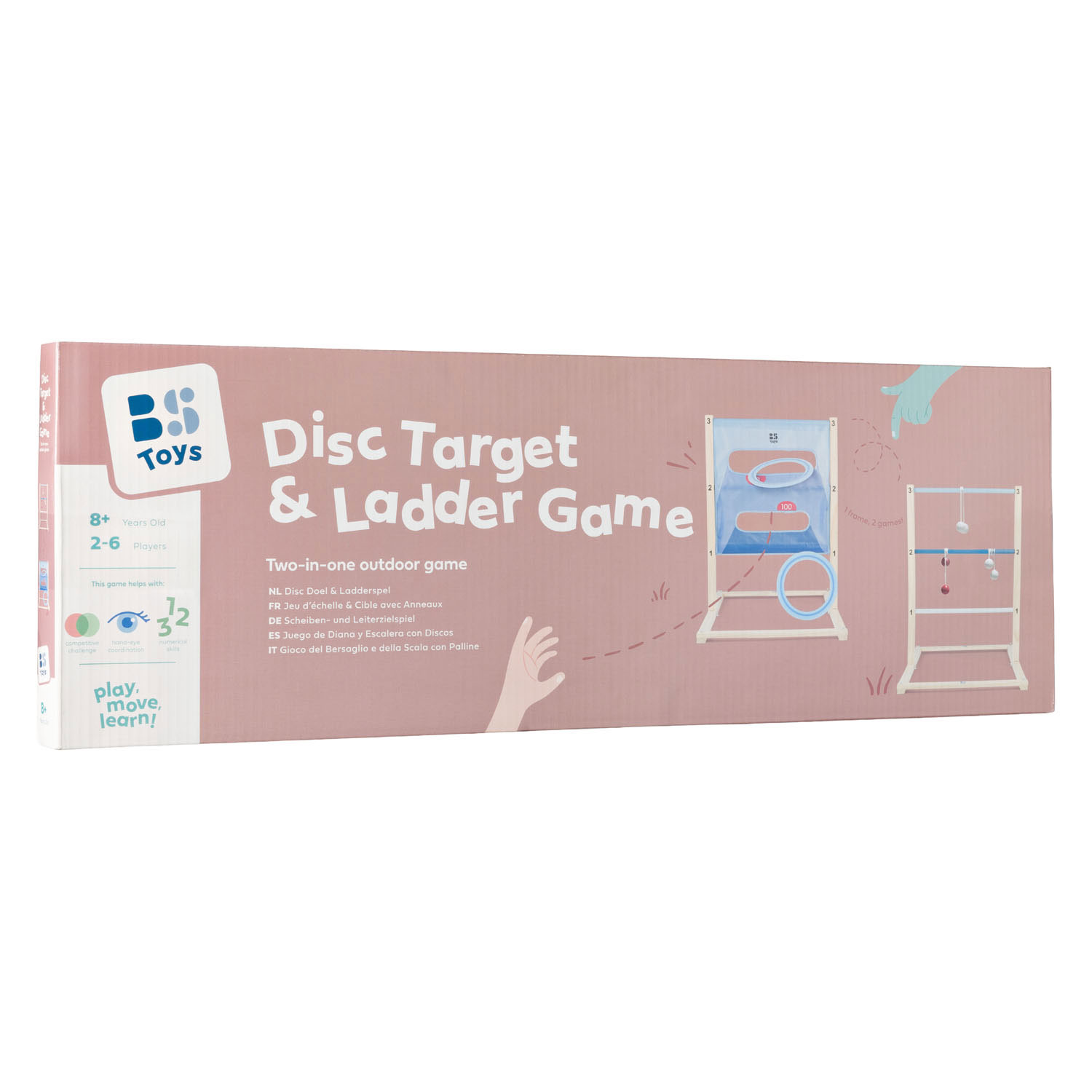 BS Toys Disc Doel en Ladderspel 2-in-1