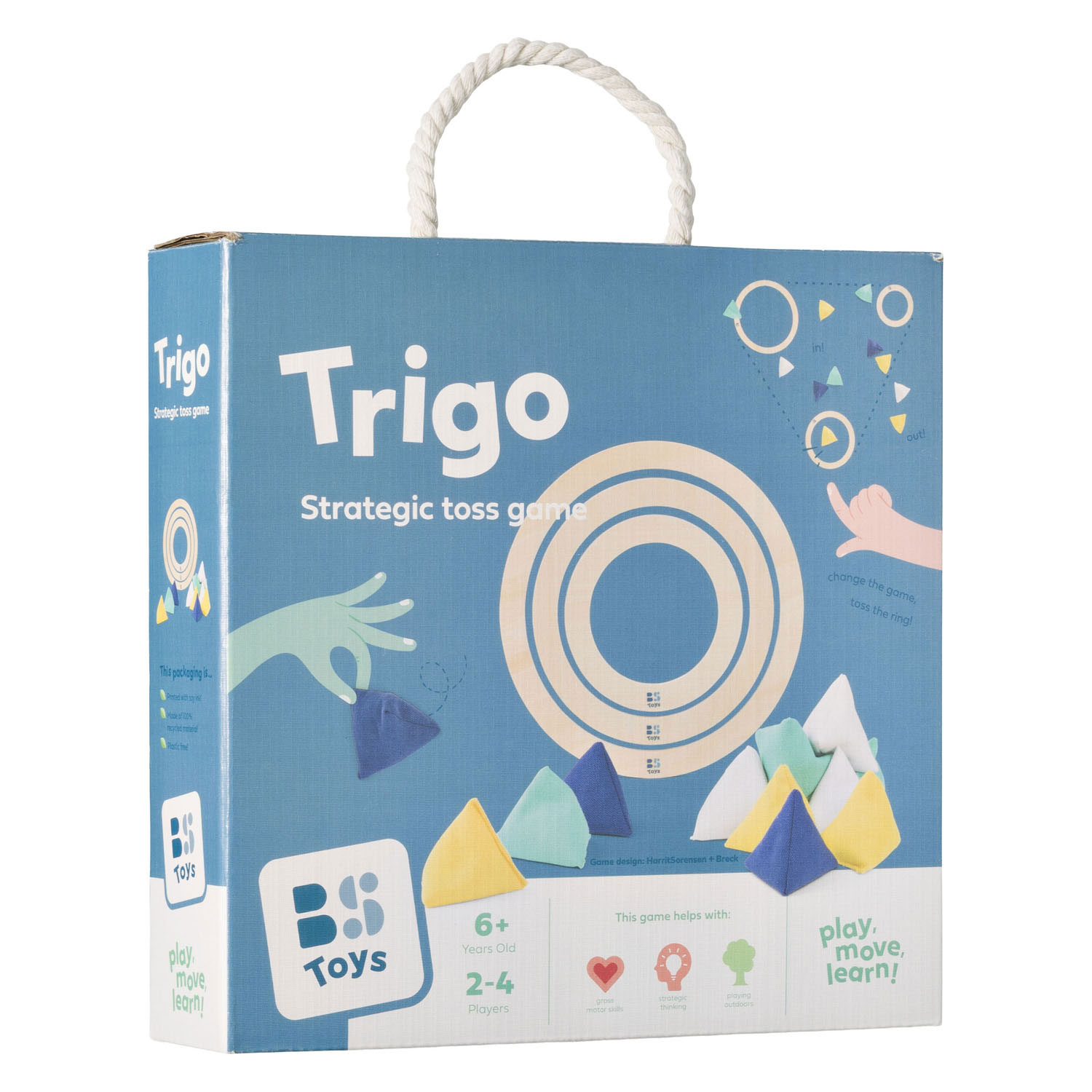 Jeu de société Trigo de BS Toys pour l'extérieur - 2 à 4 joueurs