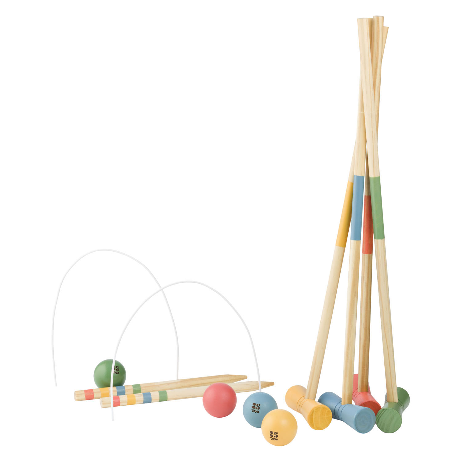 BS Toys Houten Croquet Set