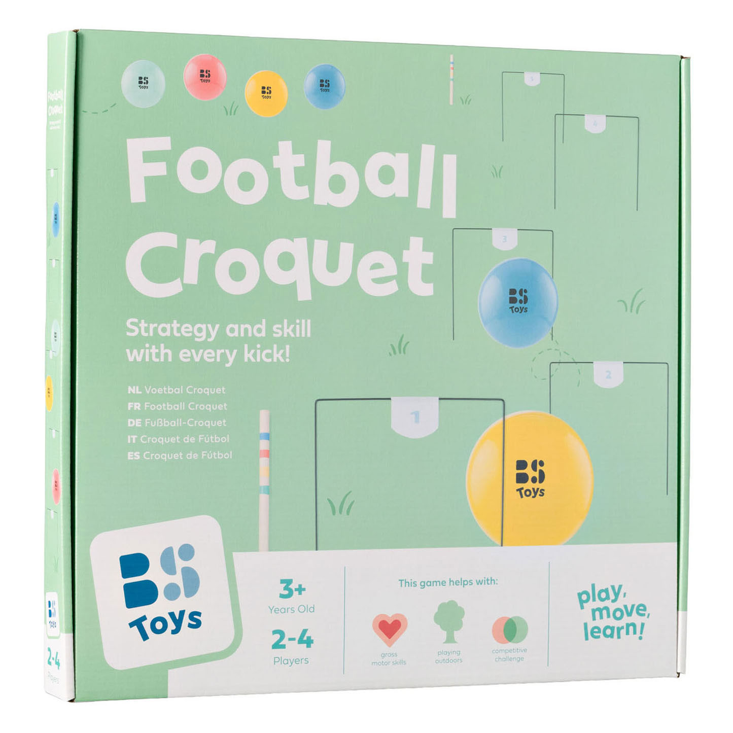 BS Toys Voetbal Croquet