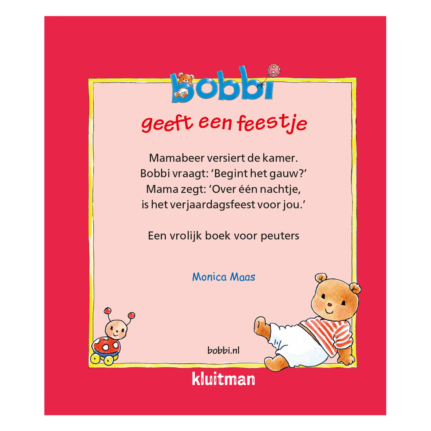 Bobbi Geeft een Feestje Uitdeelboekjes, 10st.