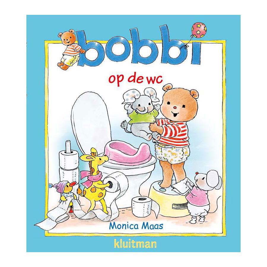 Bobbi auf der Toilette