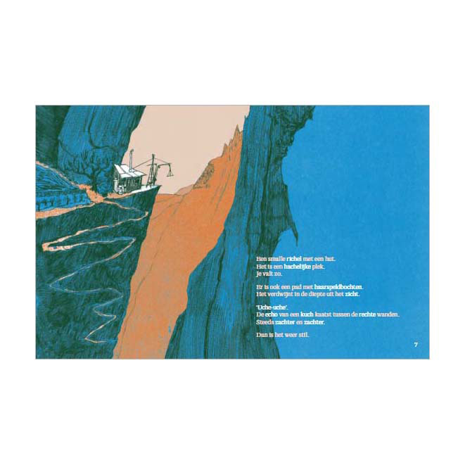 Der Alchemist am Felsvorsprung