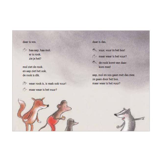 Affe & Maulwurf und das Feuer - AVI Start