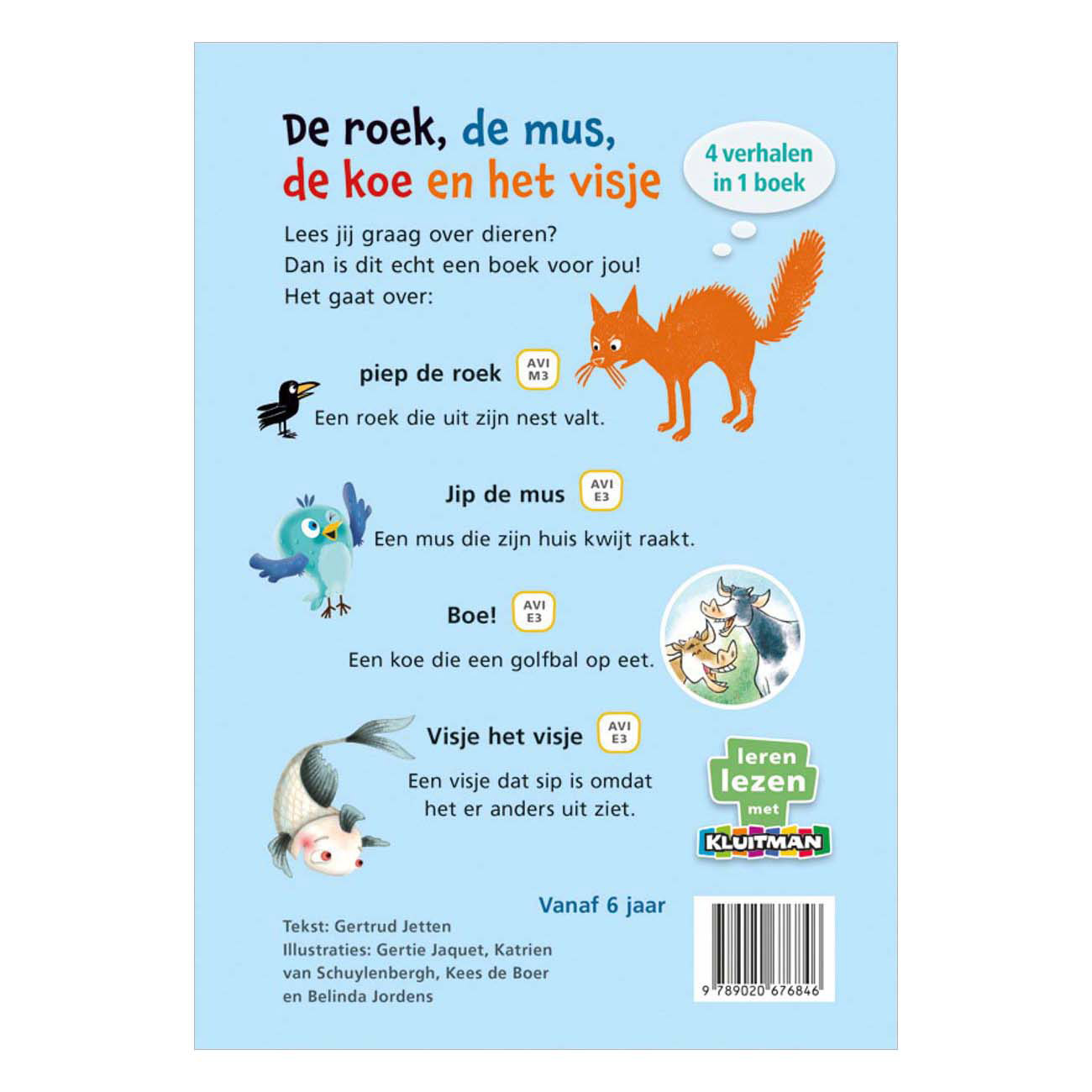 Die Rabenkrähe, der Spatz, die Kuh und der Fisch – AVI M3-E3