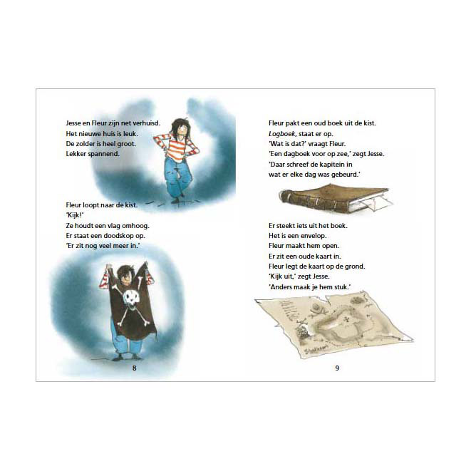 De piraten en het verdwenen schip - AVI E4