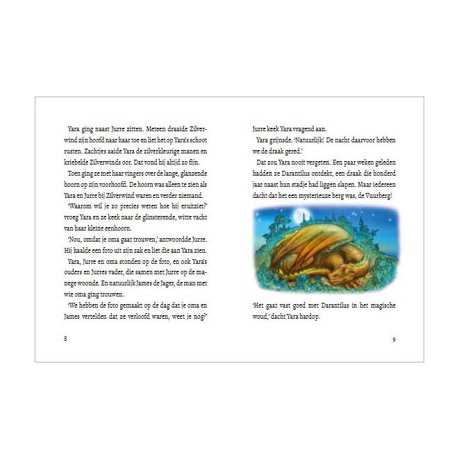 Zilverwind de witte eenhoorn. De wilde paarden