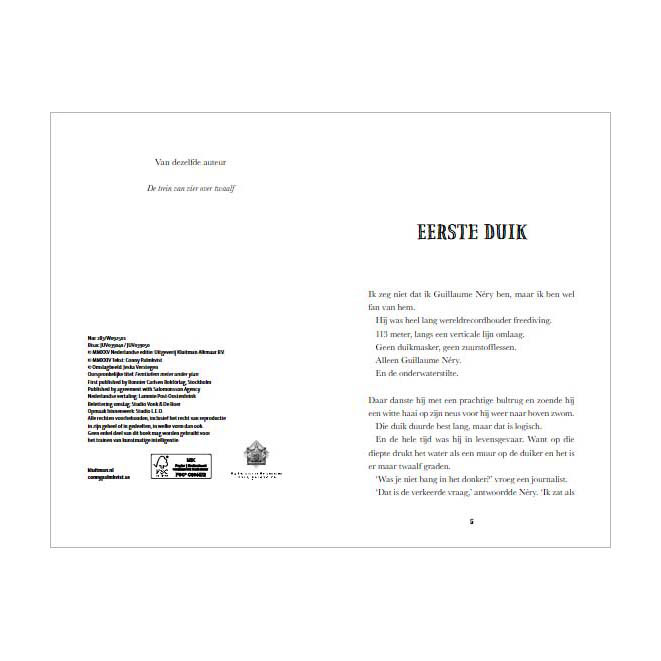 55 meter onder water