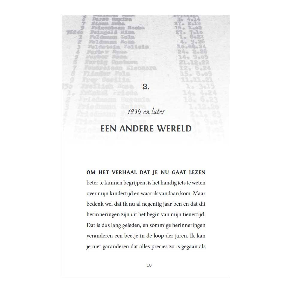 Een meisje op Schindler's List