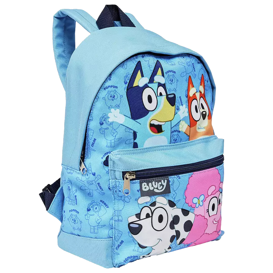 Rucksack Bluey Characters Blau