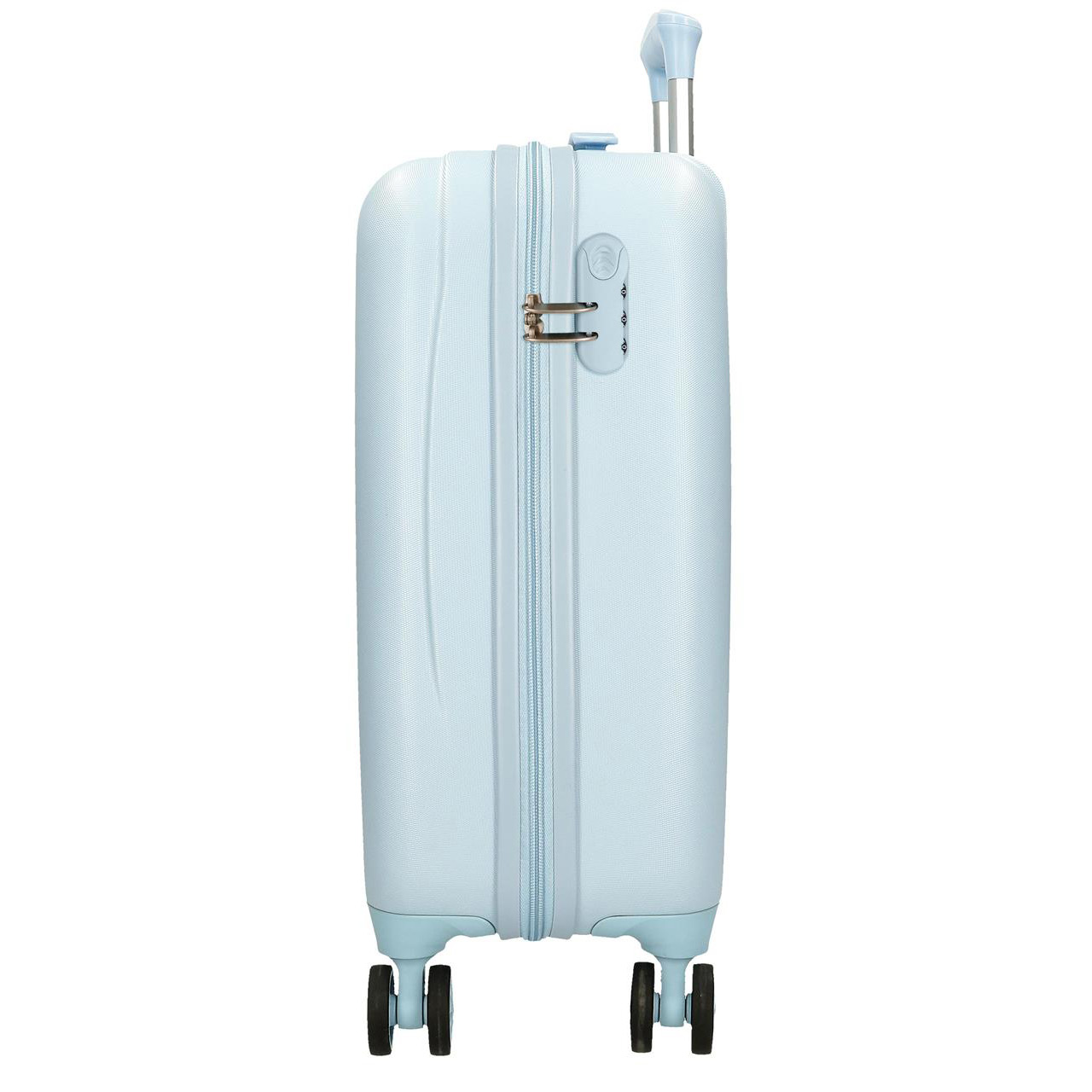 Valise trolley Happy Stitch Bleu, 50cm