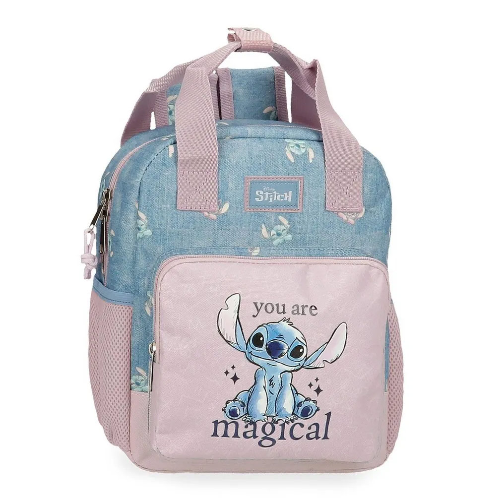 Rucksack-Vordertasche mit Stich „You Are Magical“.