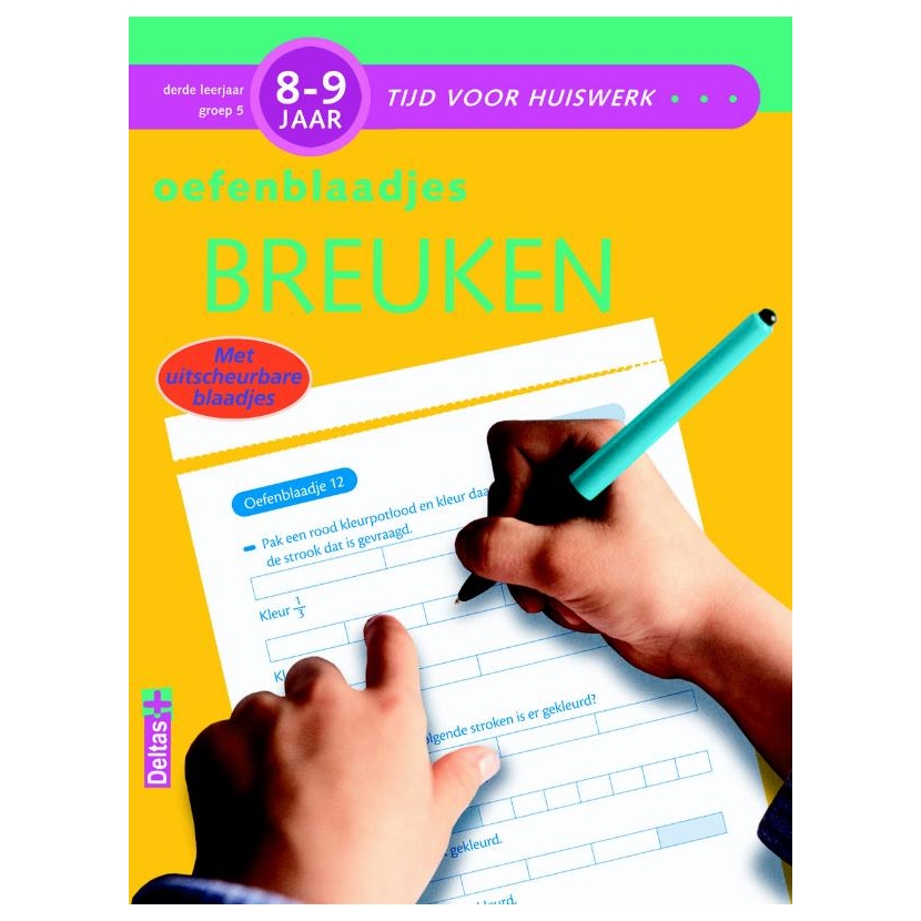 Oefenblaadjes Breuken 8-9 jaar