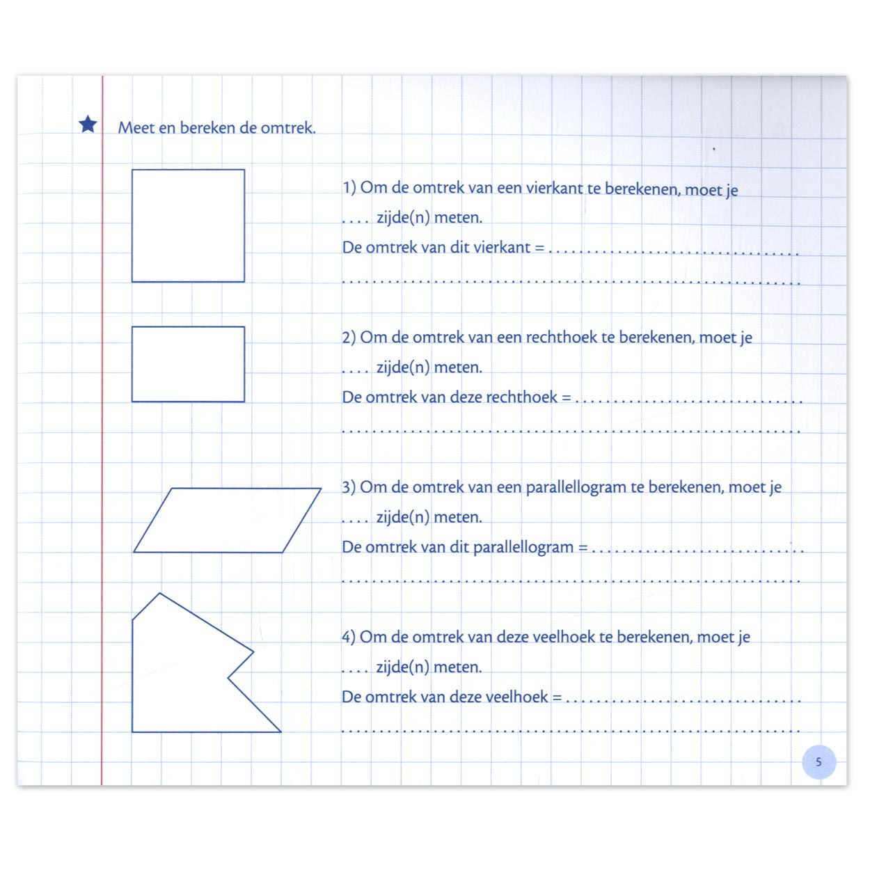 Mijn oefenschrift maten en gewichten 3e en 4e leerjaar