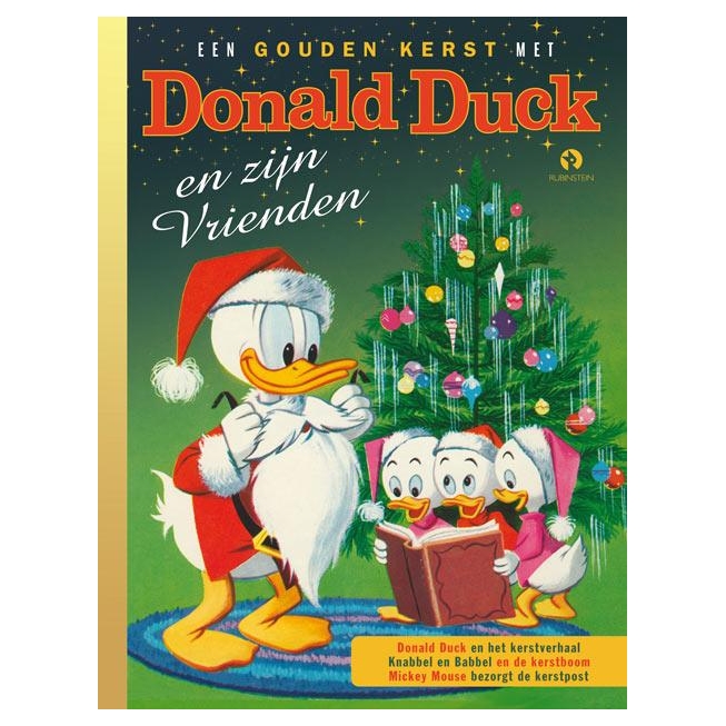 Een Gouden kerst met Donald Duck