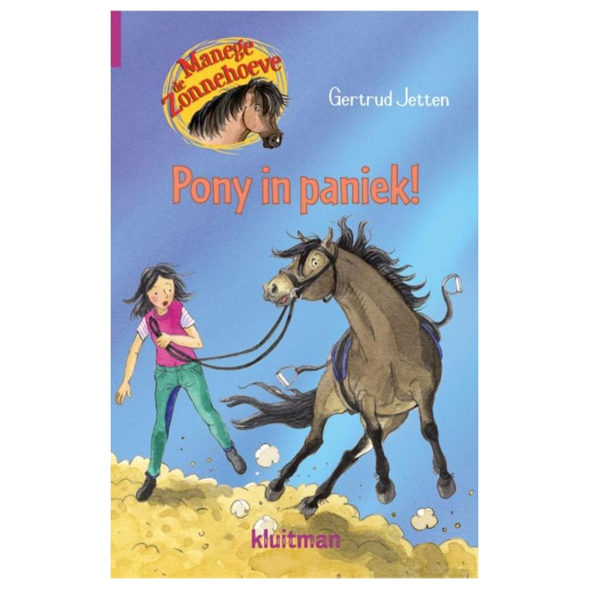 Manege de Zonnehoeve Pony in paniek
