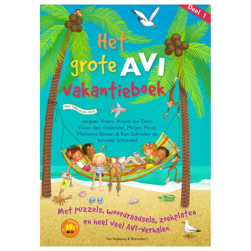Het grote AVI vakantieboek - AVI-M3
