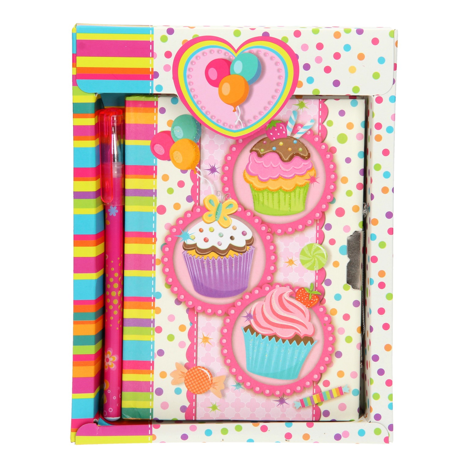 Dagboek met Slot - Cupcakes