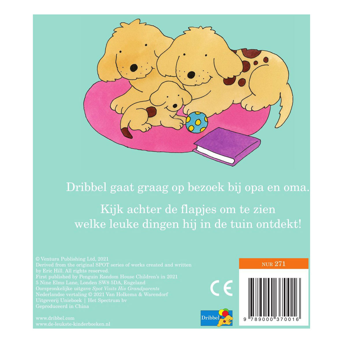 Dribbel bij opa en oma