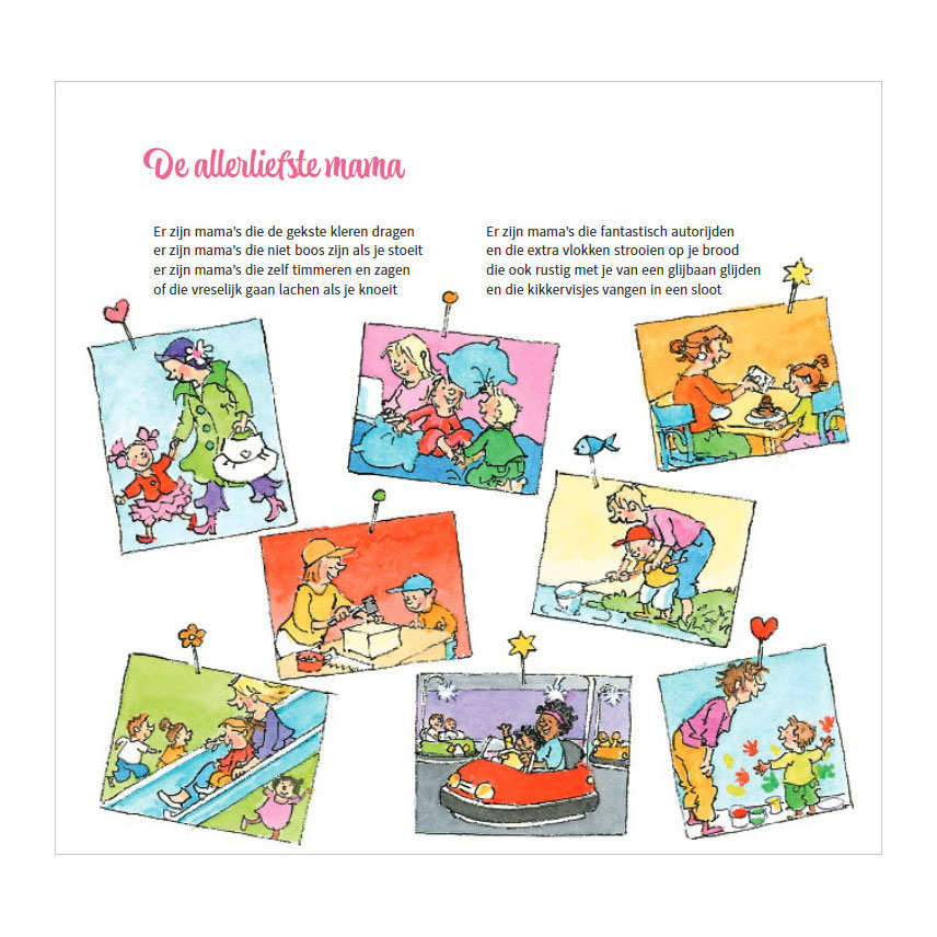 Het vrolijke voorleesboek voor de allerliefste mama!