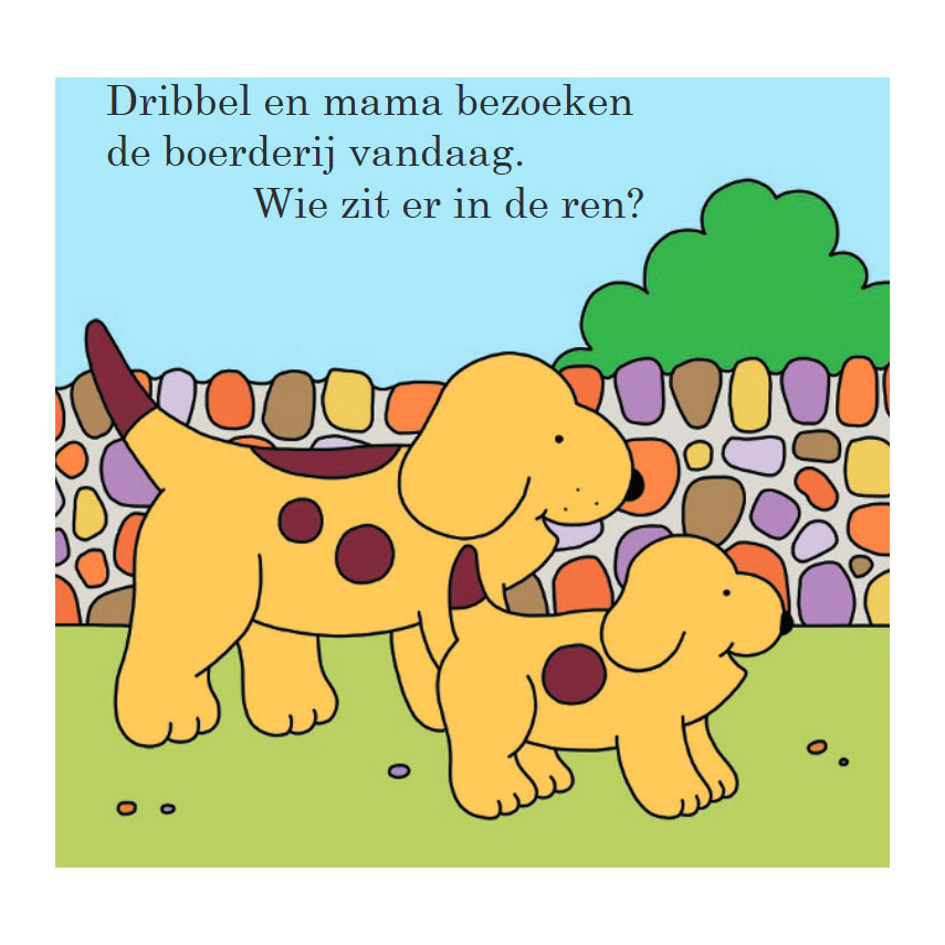 Dribbel op de boerderij