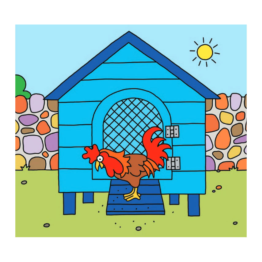 Dribbel op de boerderij