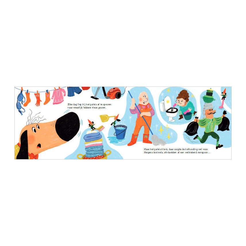 Le petit chien au nez fin