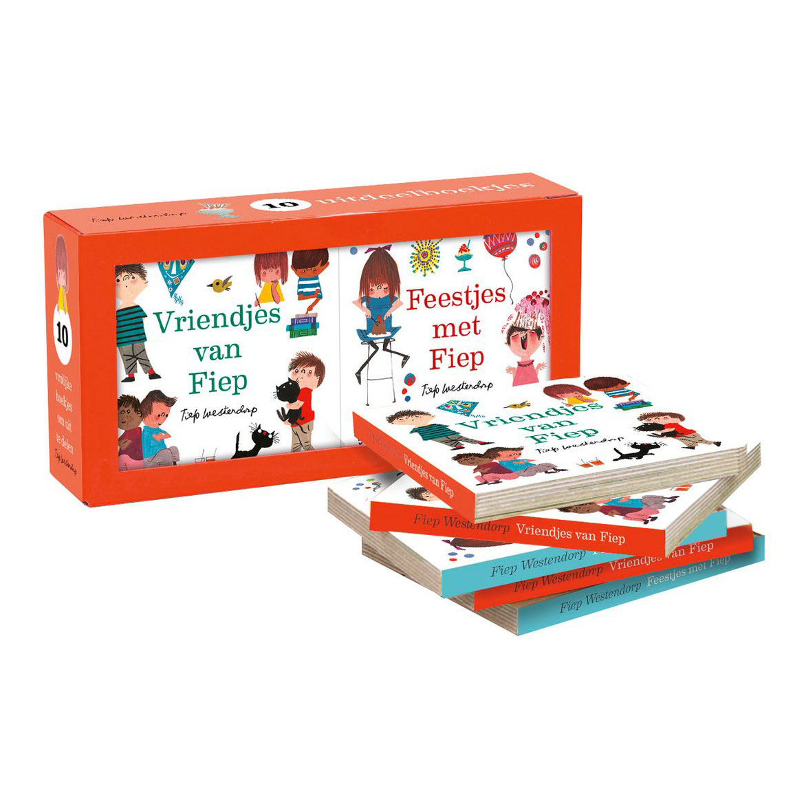 Livrets cadeaux « Fêtes avec Fiep et ses amis » par Fiep - 10 exemplaires.