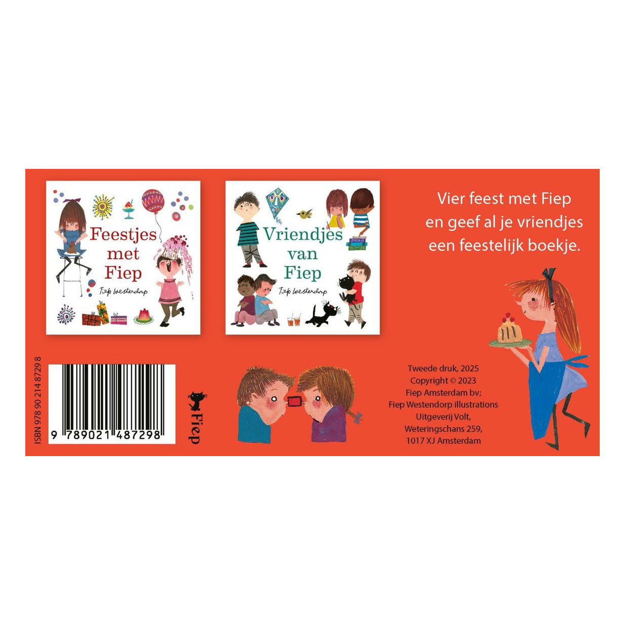 Livrets cadeaux « Fêtes avec Fiep et ses amis » par Fiep - 10 exemplaires.