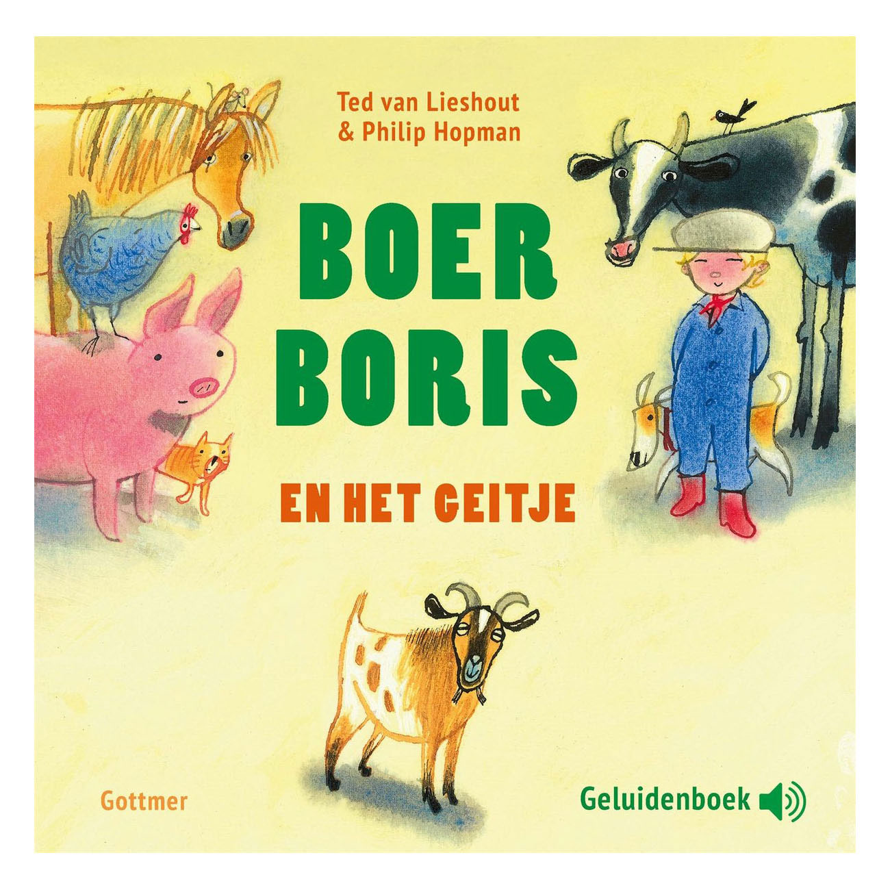 Le fermier Boris et la petite chèvre