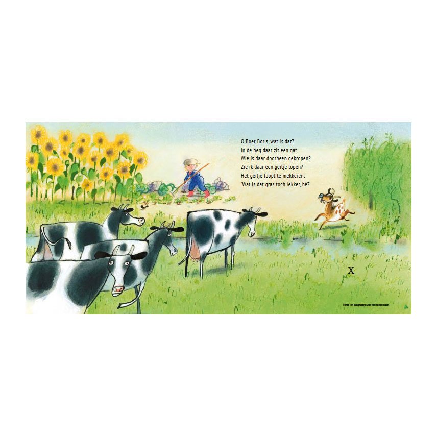 Le fermier Boris et la petite chèvre