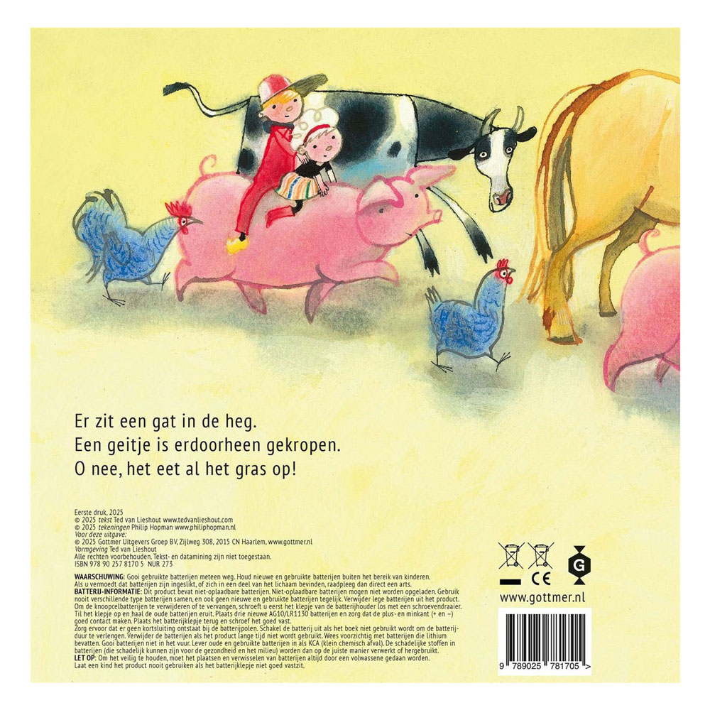 Le fermier Boris et la petite chèvre